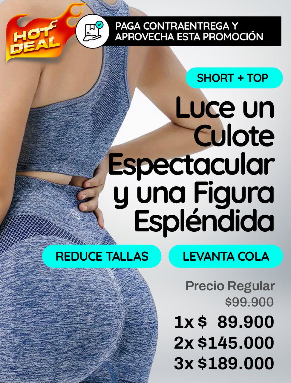 SET SHORT + TOP + ENVÍO GRATIS
